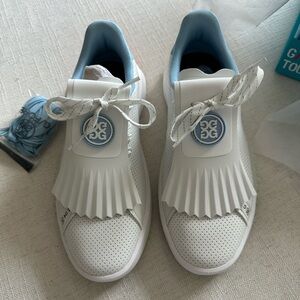 G/FORE PERFORATED KILTIE G.112 LADIES/WOMEN GOLF SHOES SNOW/BAJA